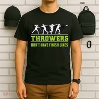 Track And Field Throwing Shot Put Outfit Finish Line T-Shirt thumb 6