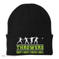 Track And Field Throwing Shot Put Outfit Finish Line Beanie thumb 0