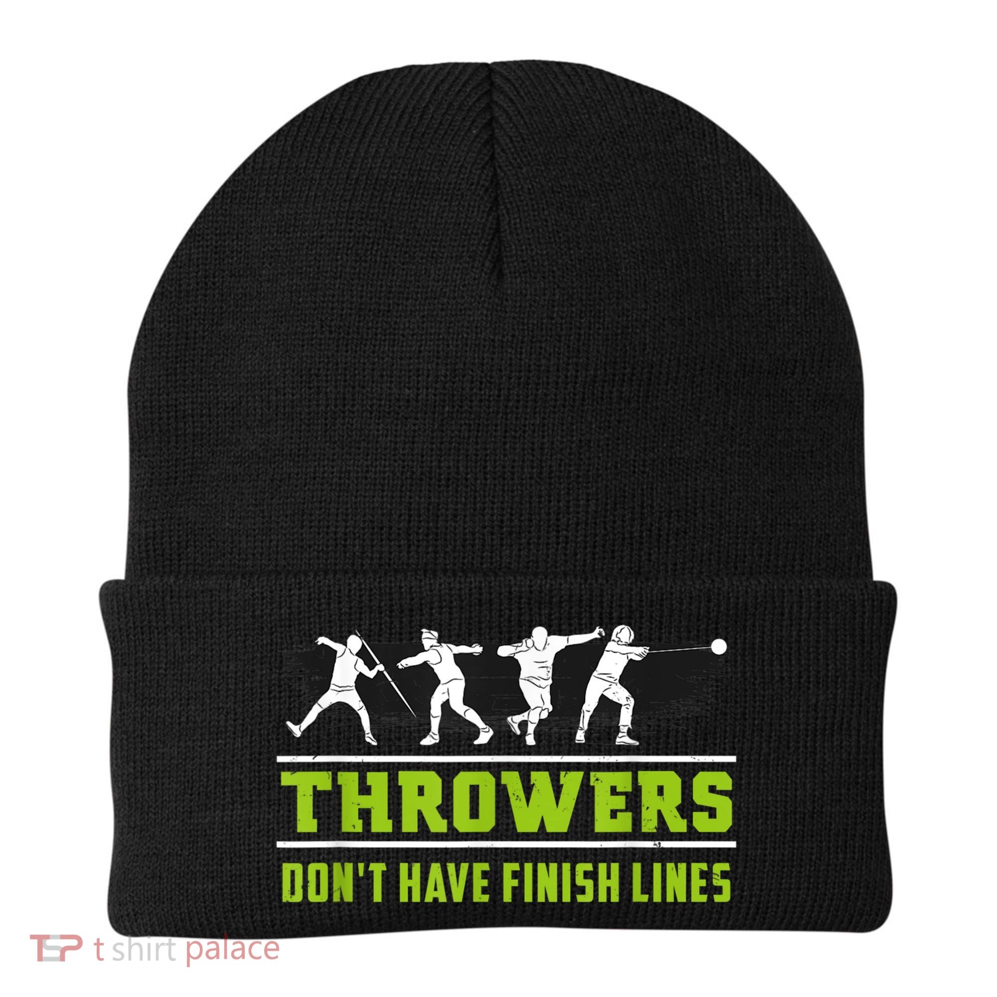 Track And Field Throwing Shot Put Outfit Finish Line Beanie