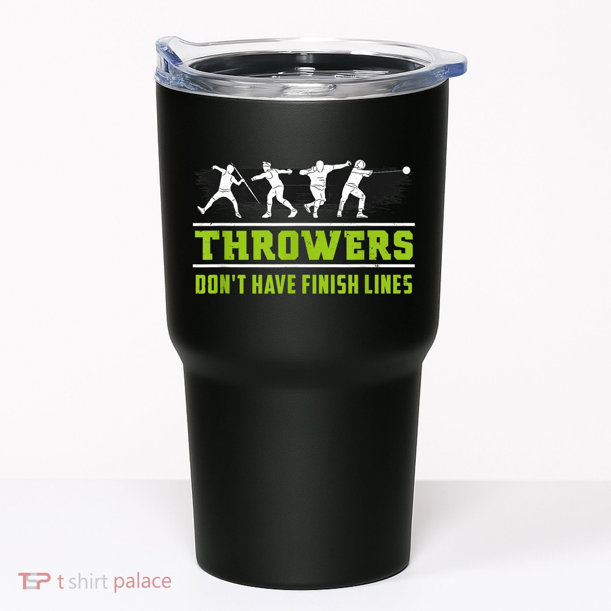 Track And Field Throwing Shot Put Outfit Finish Line Tumbler