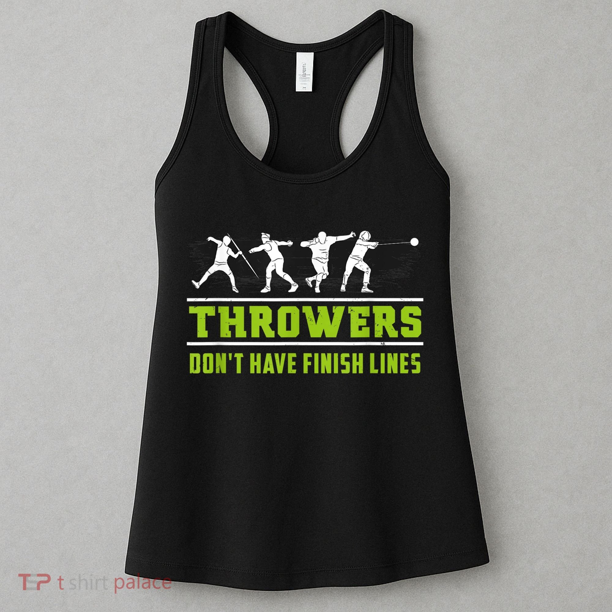 Track And Field Throwing Shot Put Outfit Finish Line Women's Tank Top
