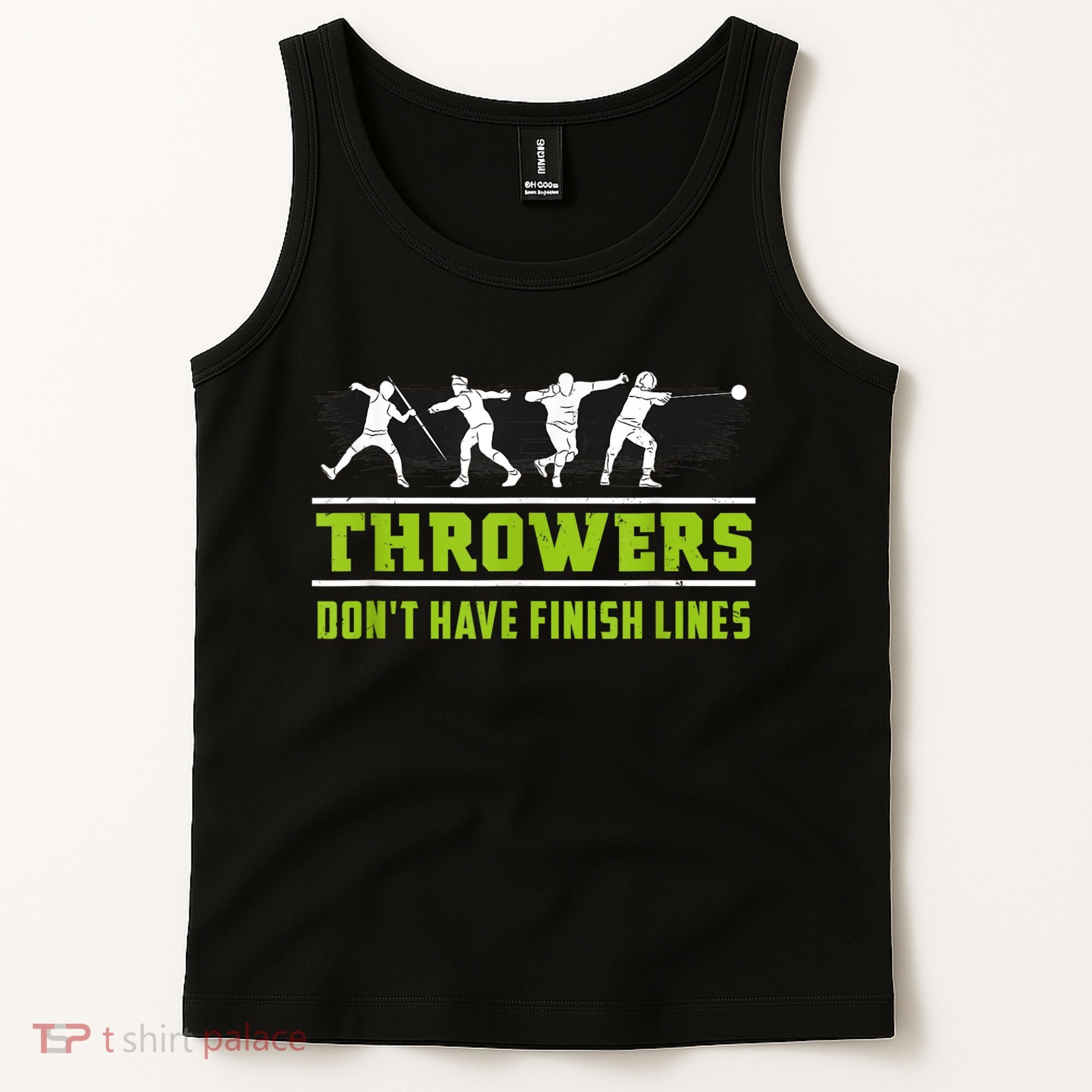 Track And Field Throwing Shot Put Outfit Finish Line Tank Top