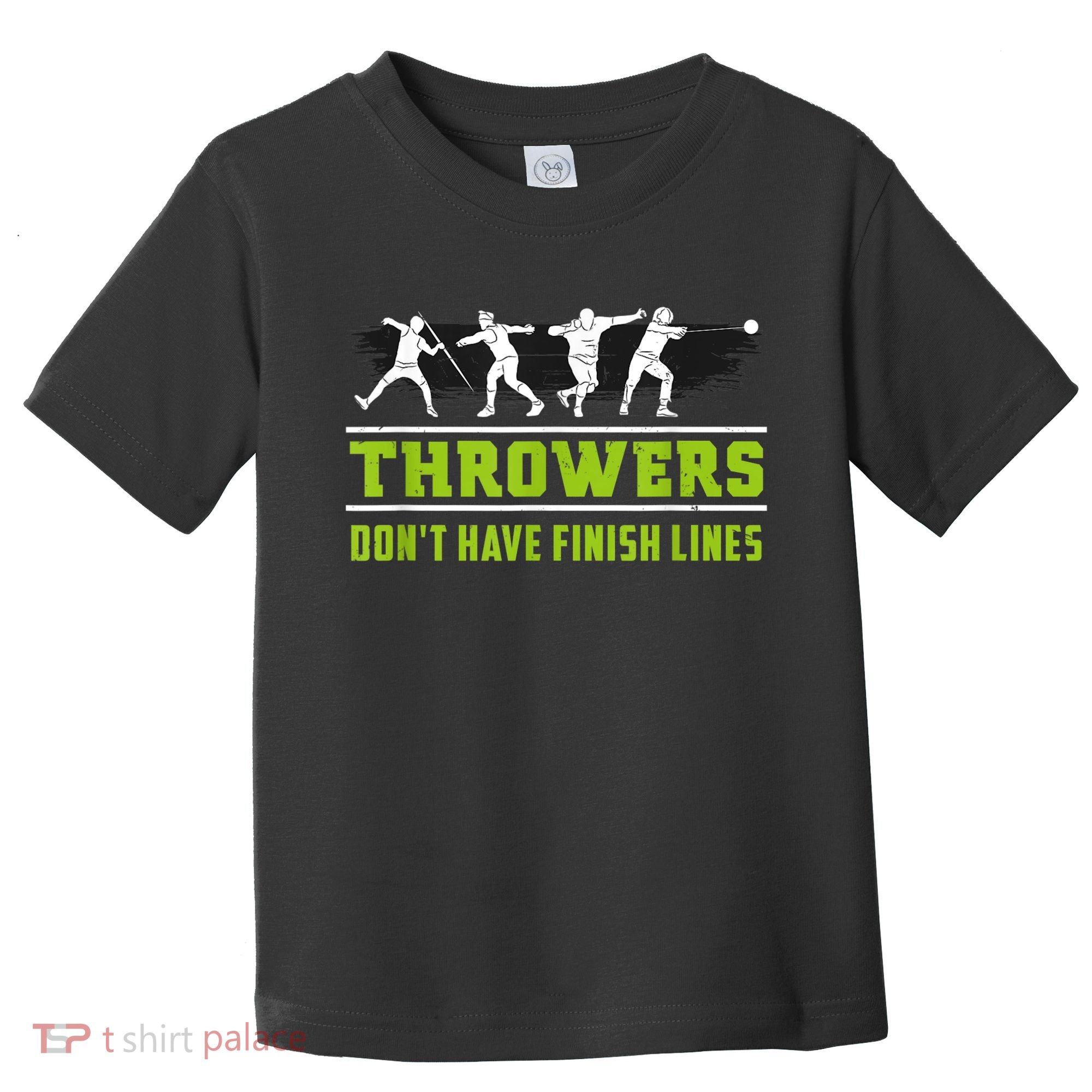 Track And Field Throwing Shot Put Outfit Finish Line Toddler T-Shirt
