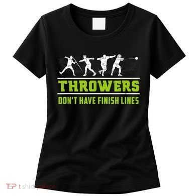 Track And Field Throwing Shot Put Outfit Finish Line Women's T-Shirt