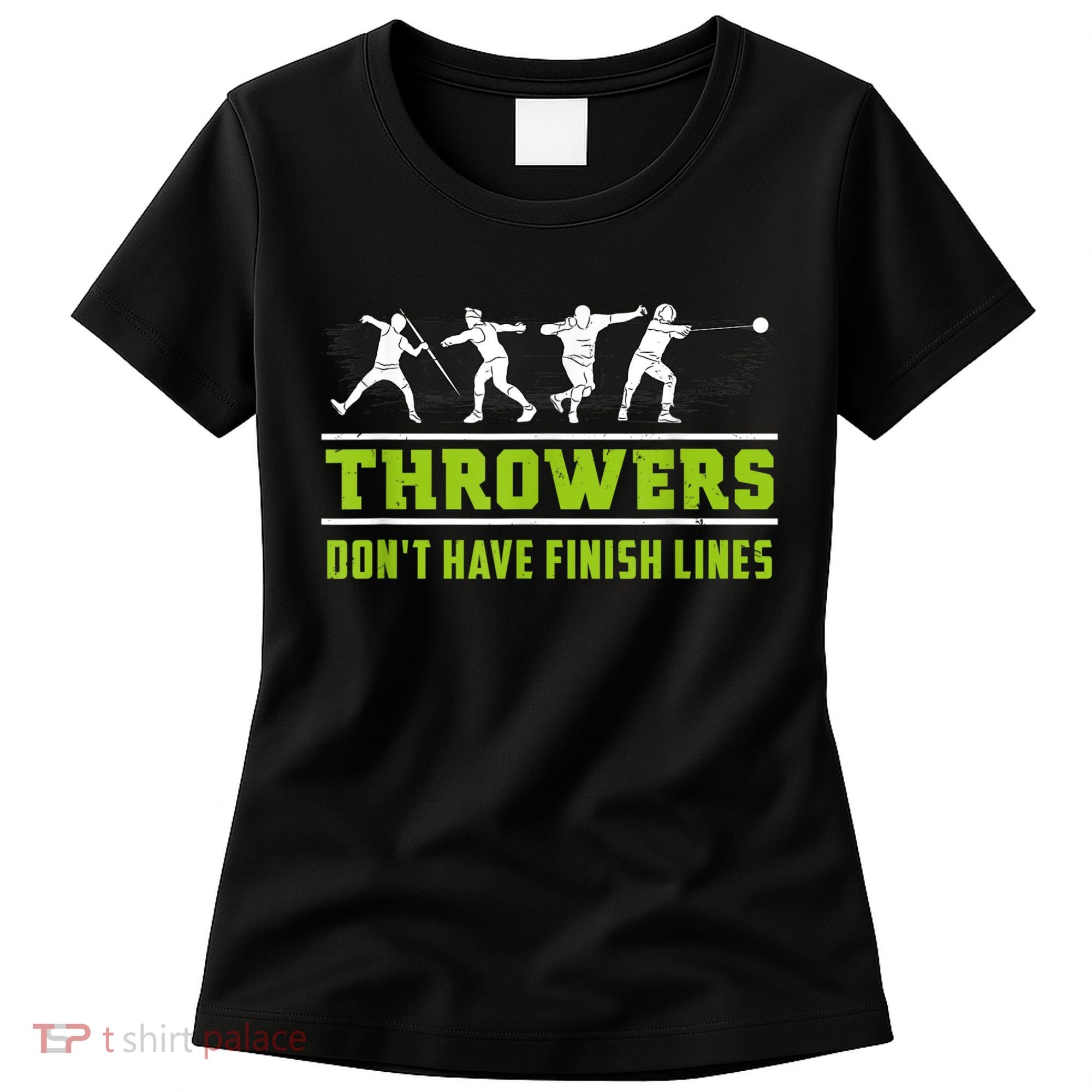 Track And Field Throwing Shot Put Outfit Finish Line Women's T-Shirt