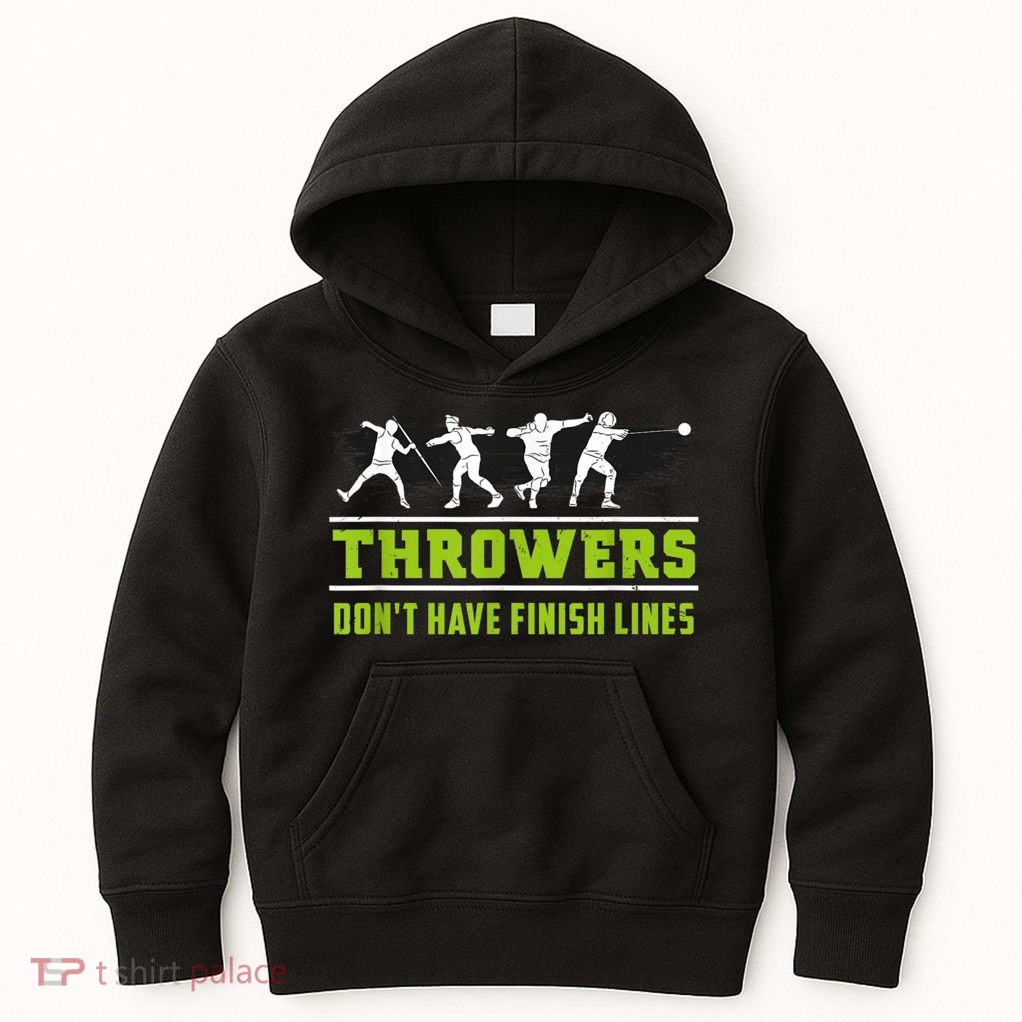 Track And Field Throwing Shot Put Outfit Finish Line Kids Hoodie