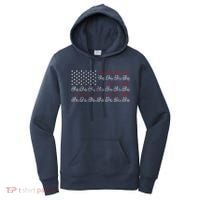 Tractor American Flag Farmer Women's Hoodie thumb 0