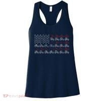 Tractor American Flag Farmer Women's Tank Top thumb 0