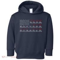 Tractor American Flag Farmer Toddler Hoodie thumb 0