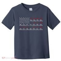 Tractor American Flag Farmer Toddler T-Shirt thumb 0