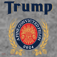 Trump A Fine Convicted Felon 2024 Beer Toddler Hoodie thumb 2