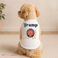 Trump A Fine Convicted Felon 2024 Beer Doggie Tank thumb 2