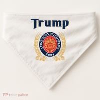 Trump A Fine Convicted Felon 2024 Beer USA-Made Doggie Bandana thumb 0