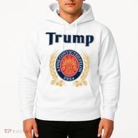 Trump A Fine Convicted Felon 2024 Beer Hoodie thumb 2