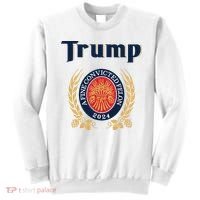 Trump A Fine Convicted Felon 2024 Beer Sweatshirt thumb 0