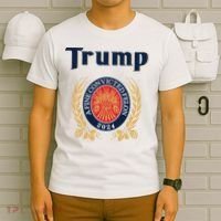 Trump A Fine Convicted Felon 2024 Beer T-Shirt thumb 6