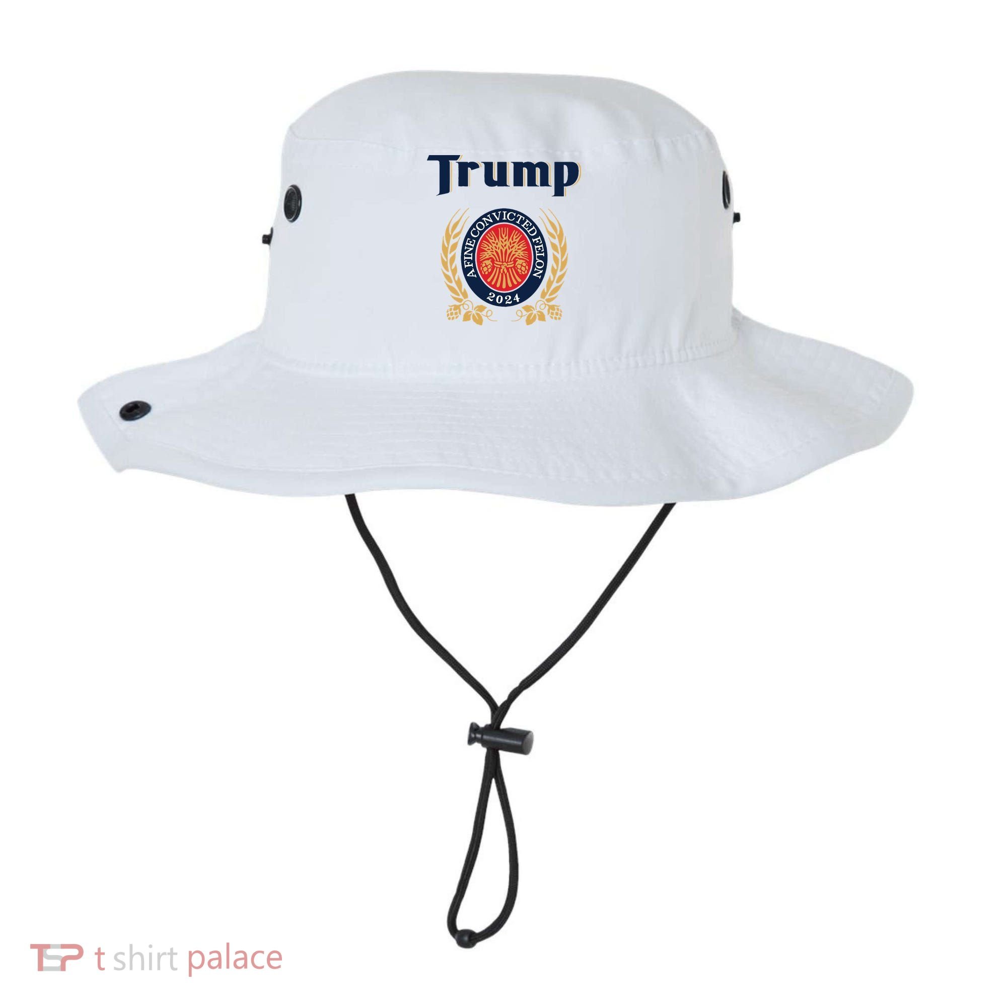 Trump A Fine Convicted Felon 2024 Beer Bucket Hat