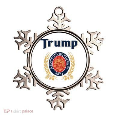 Trump A Fine Convicted Felon 2024 Beer Ornament