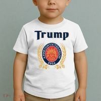 Trump A Fine Convicted Felon 2024 Beer Toddler T-Shirt thumb 2