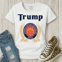 Trump A Fine Convicted Felon 2024 Beer Women's T-Shirt thumb 3