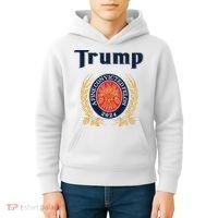 Trump A Fine Convicted Felon 2024 Beer Kids Hoodie thumb 4