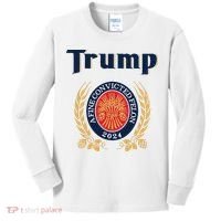 Trump A Fine Convicted Felon 2024 Beer Kids Long Sleeve Shirt thumb 0