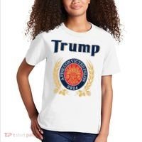 Trump A Fine Convicted Felon 2024 Beer Kids T-Shirt thumb 2
