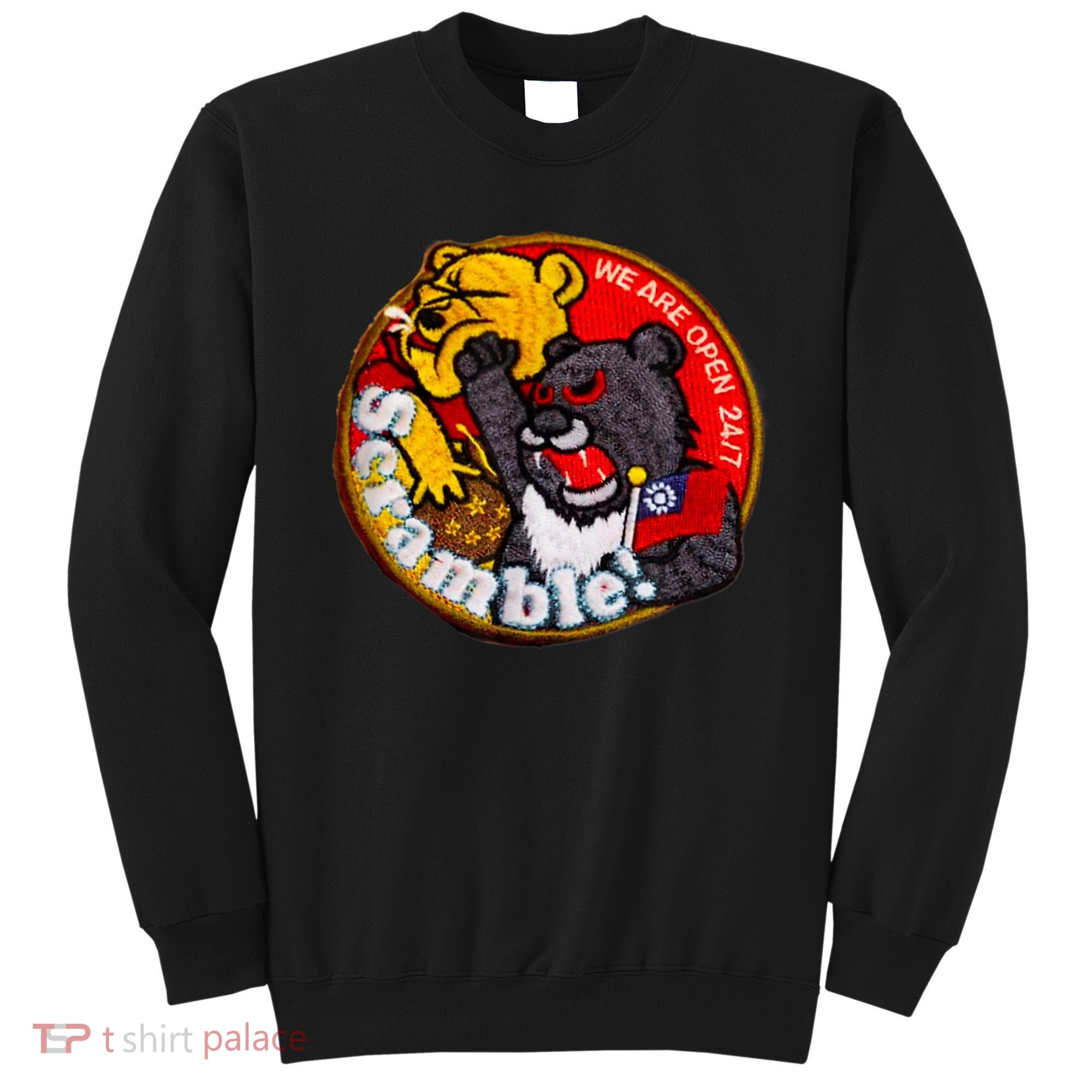 Taiwan Air Force Badge Taiwan Flag Sweatshirt