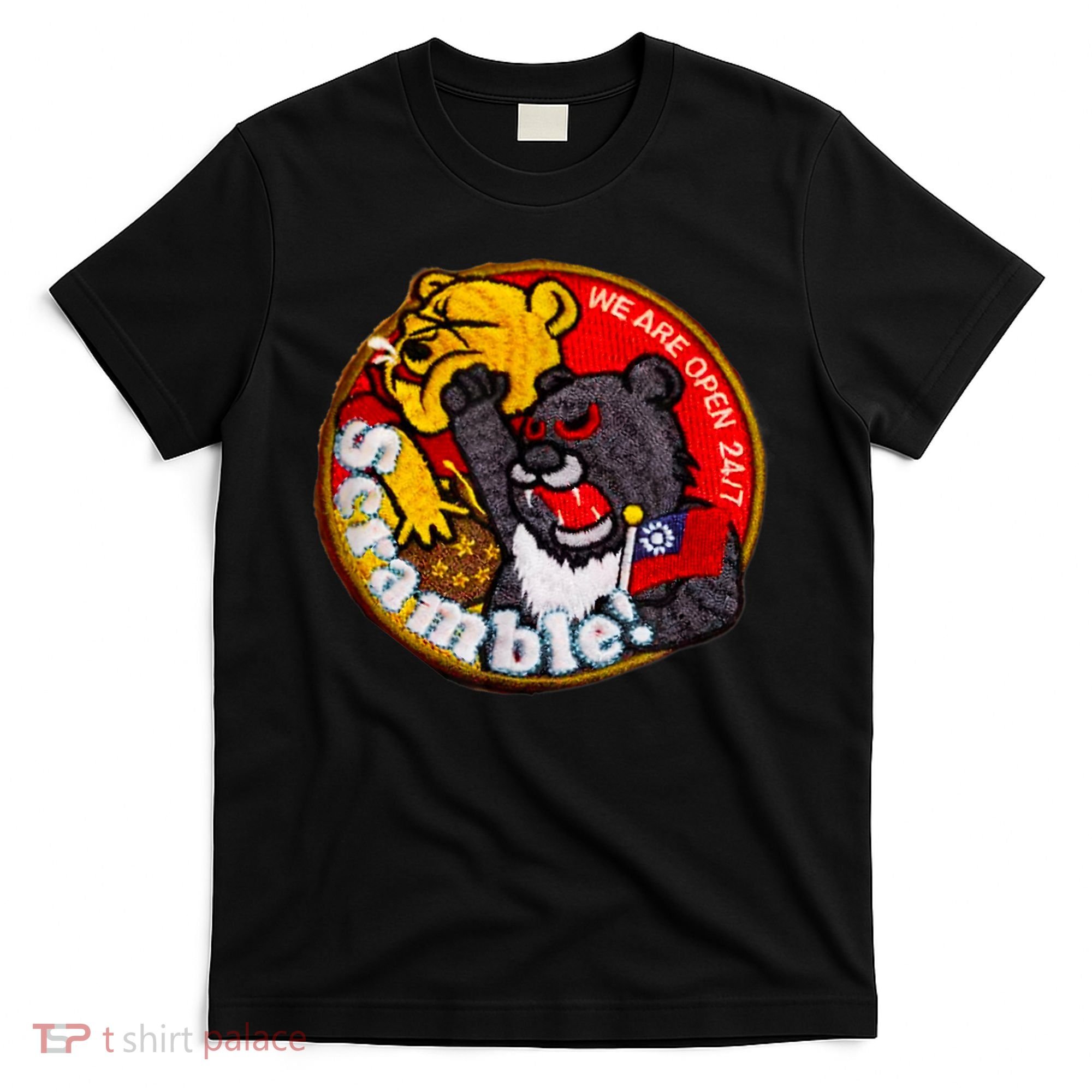 Taiwan Air Force Badge Taiwan Flag T-Shirt