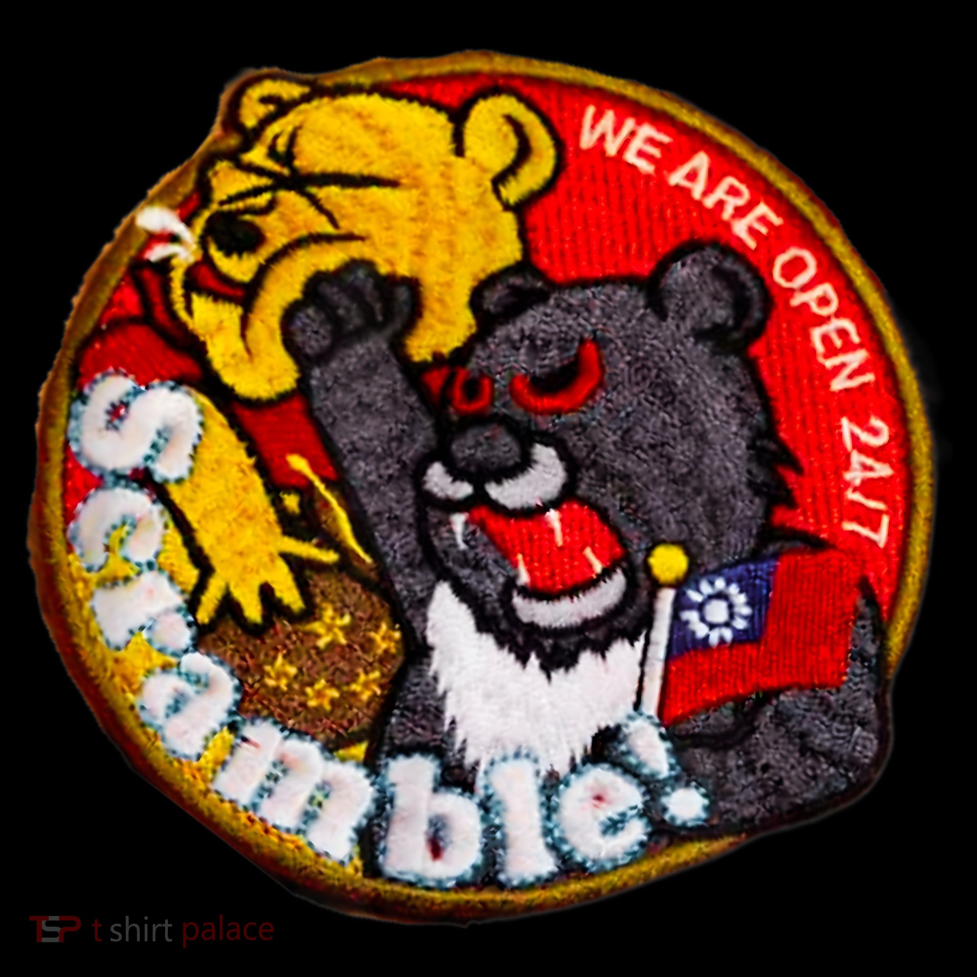 Taiwan Air Force Badge Taiwan Flag T-Shirt