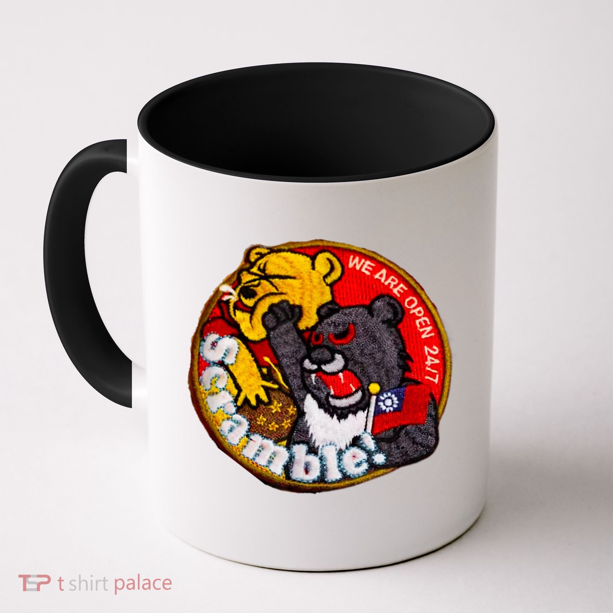 Taiwan Air Force Badge Taiwan Flag Coffee Mug