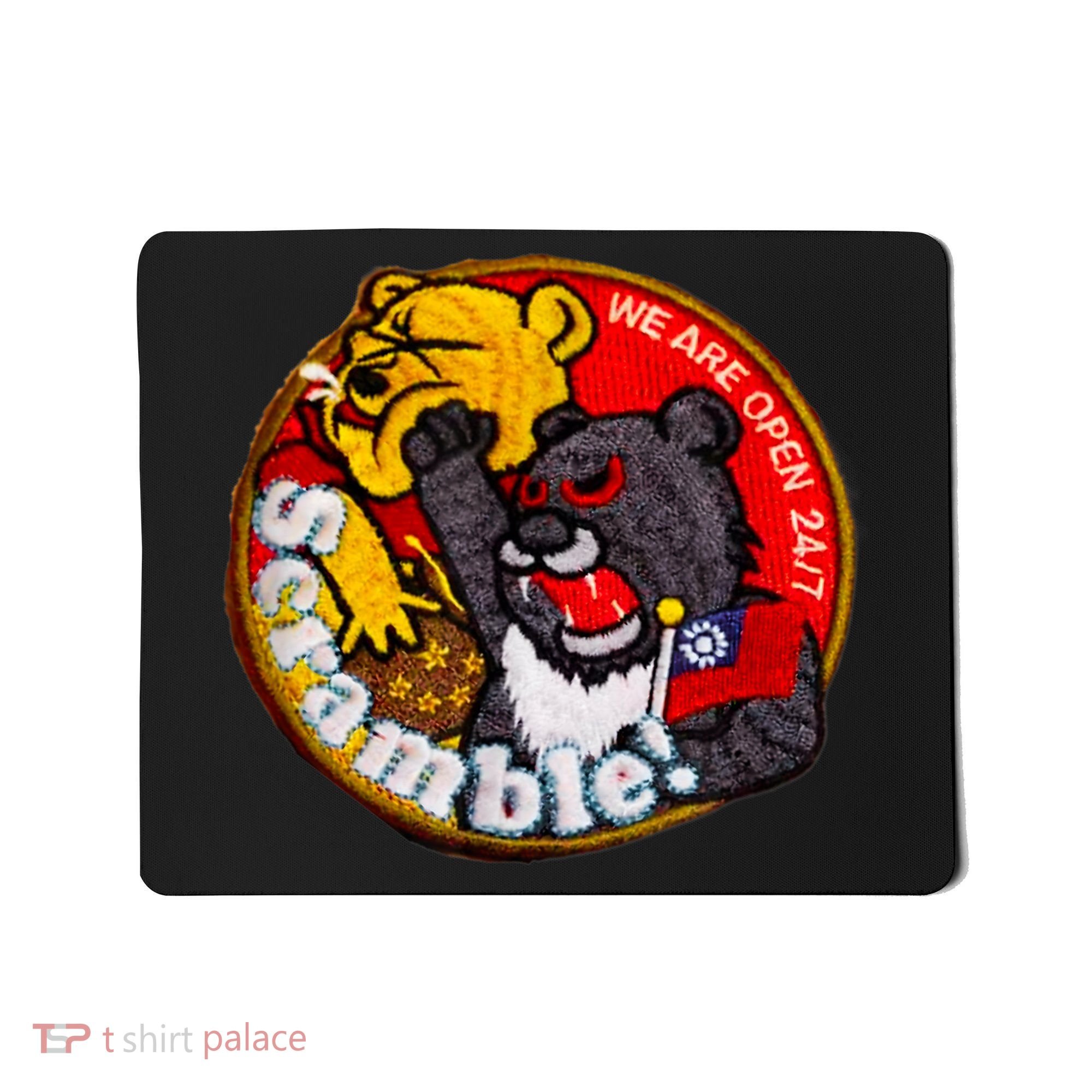 Taiwan Air Force Badge Taiwan Flag Mousepad