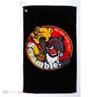 Taiwan Air Force Badge Taiwan Flag Golf Towel thumb 0