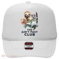 The Aint Fast Club Funny Cute Slow Animal Hat thumb 0