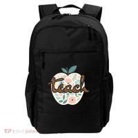 Teacher Apple Floral Backpack thumb 0