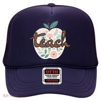 Teacher Apple Floral Hat thumb 0