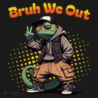 Teacher Appreciation Funny Cameleon Lizard Grad Bruh We Out Gift Doggie Tank thumb 4