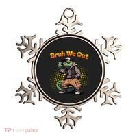 Teacher Appreciation Funny Cameleon Lizard Grad Bruh We Out Gift Ornament thumb 0