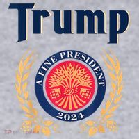 Trump A Fine President 2024 Women's Sweatshirt thumb 2