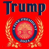 Trump A Fine President 2024 Santa Hat thumb 1