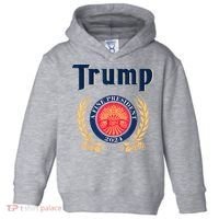 Trump A Fine President 2024 Toddler Hoodie thumb 0
