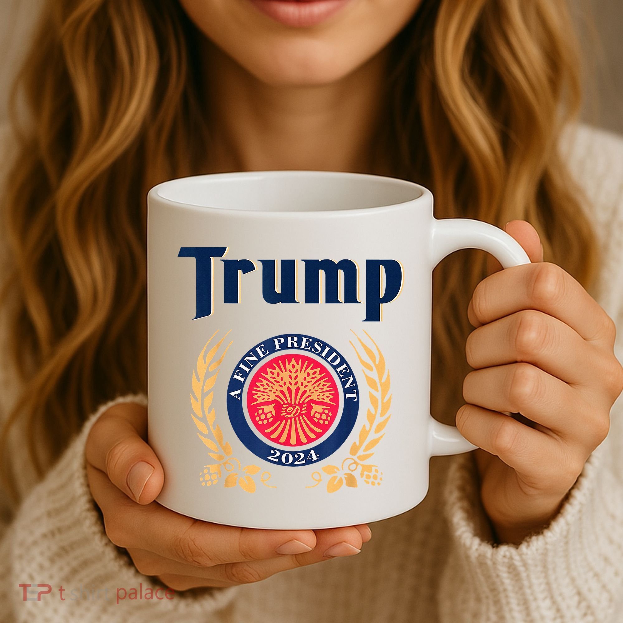 Trump A Fine President 2024 Coffee Mug