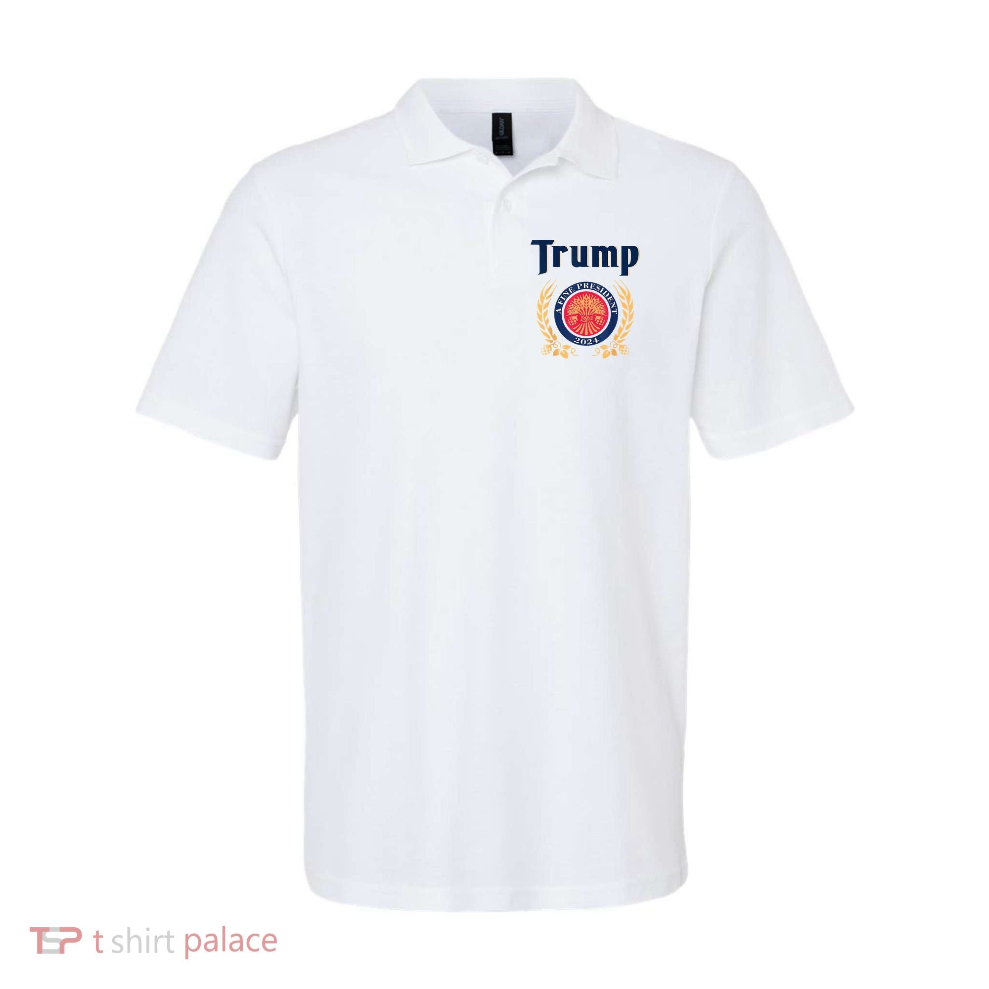 Trump A Fine President 2024 Polo
