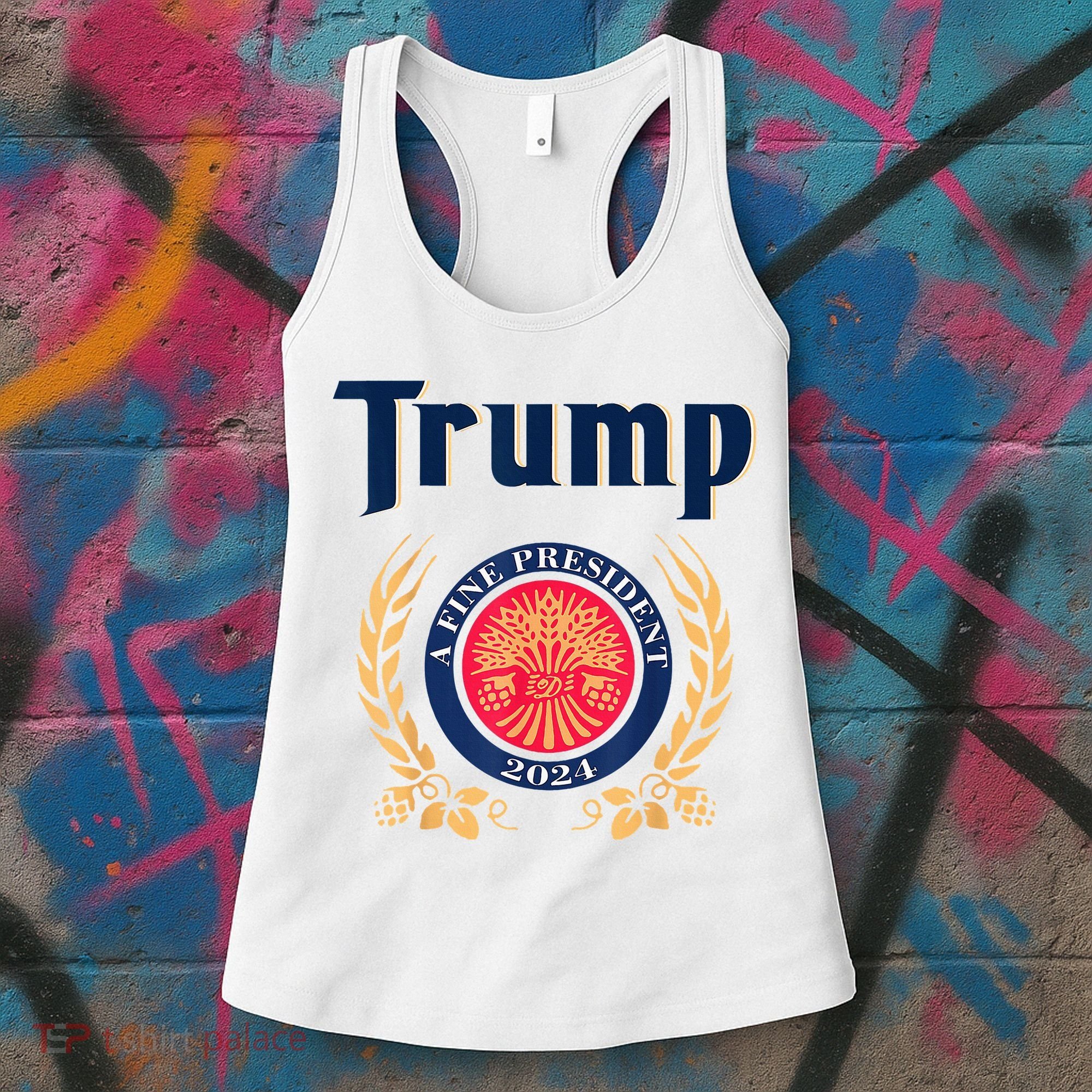 Trump A Fine President 2024 Women's Tank Top