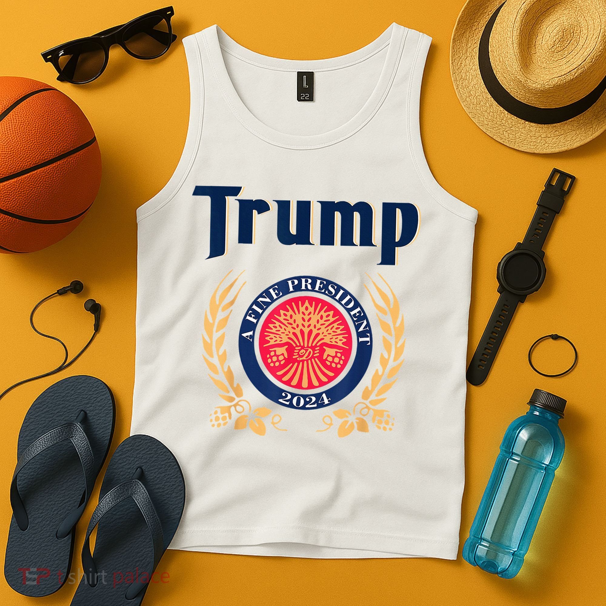 Trump A Fine President 2024 Tank Top
