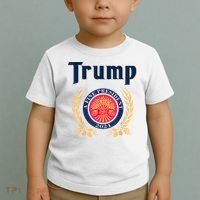 Trump A Fine President 2024 Toddler T-Shirt thumb 2