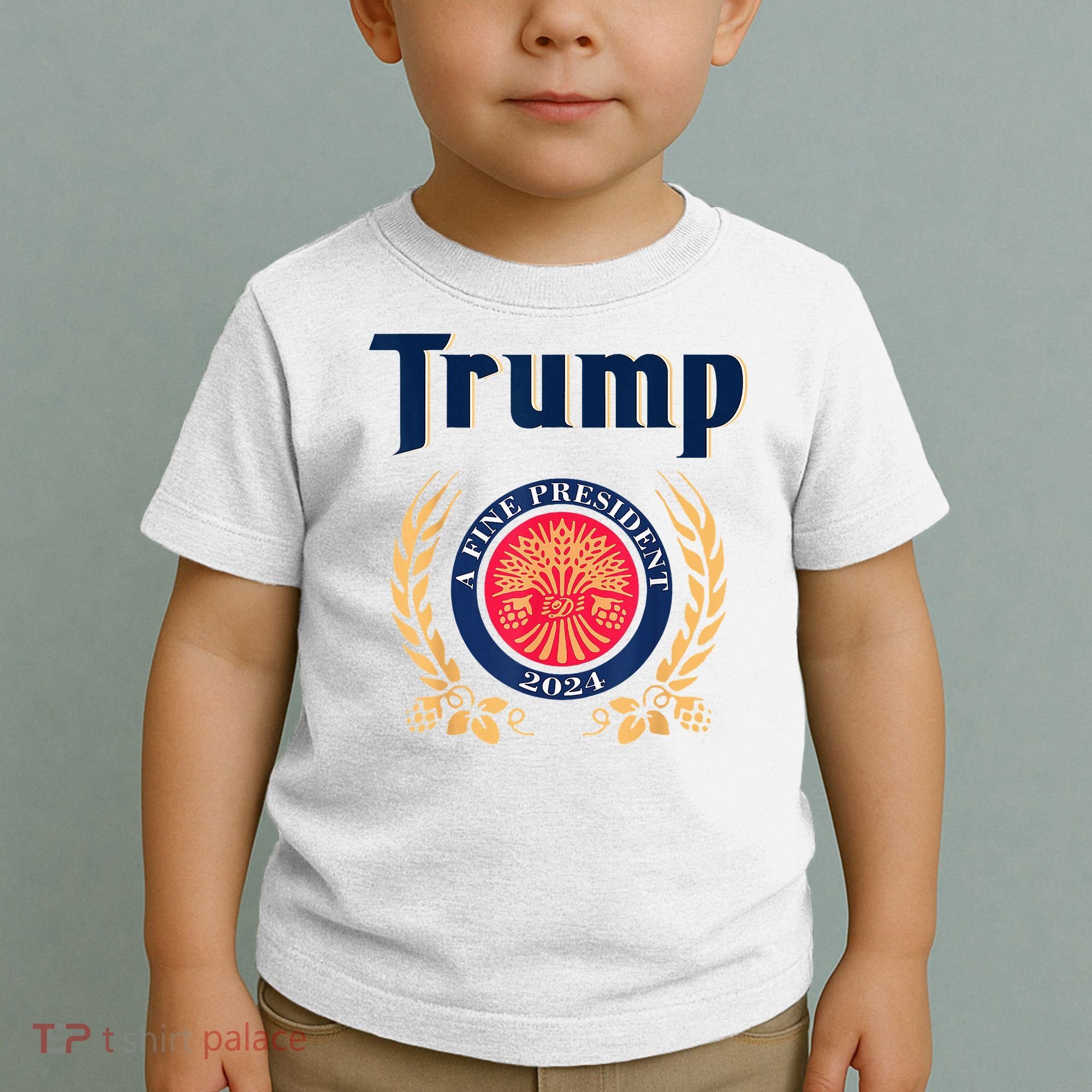 Trump A Fine President 2024 Toddler T-Shirt