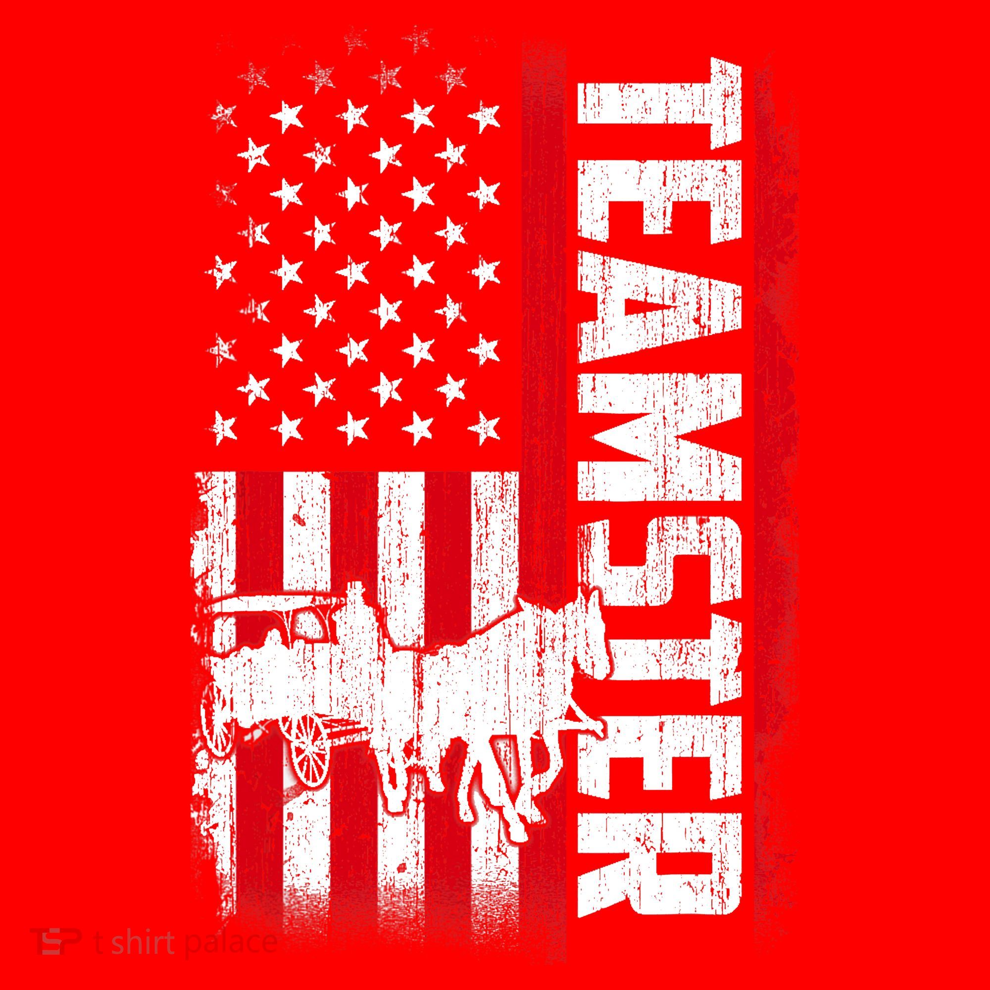 Teamster American Flag Funny Quotes Sayings Santa Hat