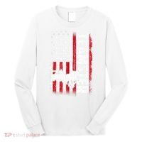 Teamster American Flag Funny Quotes Sayings Long Sleeve Shirt thumb 0