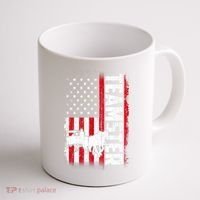 Teamster American Flag Funny Quotes Sayings Coffee Mug thumb 1